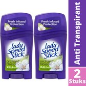 Lady Speed Stick Orchard Blossom Deodorant Stick - 24H Anti Transpirant Deo Stick - Anti Witte Strepen - Bestverkochte Deodorant Vrouw - 2X45g