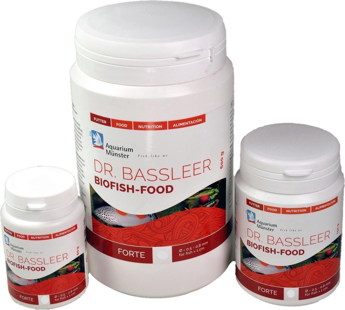 Forte – Dr. Bassleer BioFish Food M 600gr