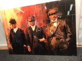 Blackarts - Schilderij - Peaky Blinders Artwork Plexiglas+forex Top Kwaliteit - Multicolor - 60 X 90 Cm