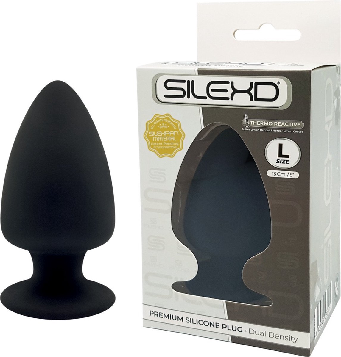 Goedkoopste Butt Plug Dual Density Model 1 Size L