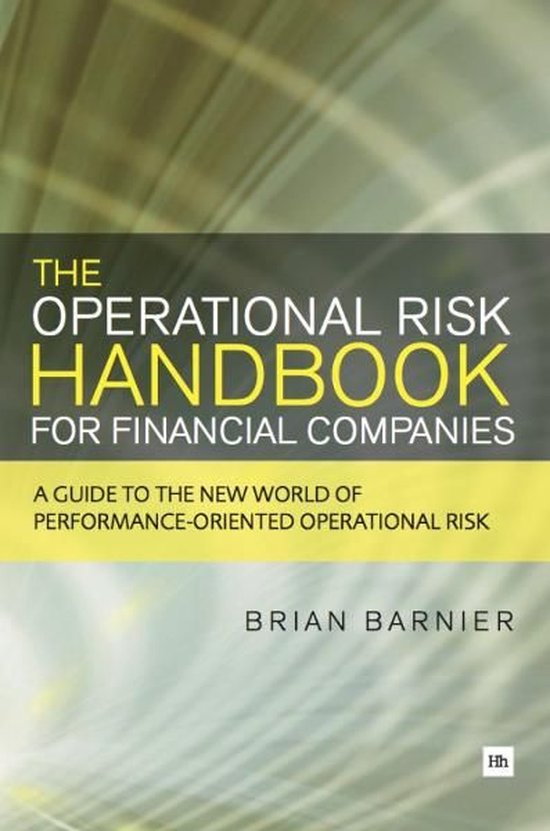 The Operational Risk Handbook for Financial Companies - cover