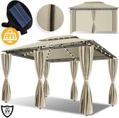 El Jardin - Partytent - 4x3 - Waterdicht Dak - Wanden - Solar - Beige Paviljoen