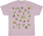 Super Comfy OVERSIZED T-Shirt - Pyjama - Loungewear - Happy Avocados