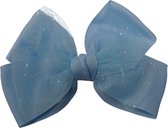 Jessidress® Haar clip Elegante Haar strik 11 cm Haarclips - Blauw