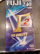 FUJI F 240 Video Cassette VHS (per 2 stuks)