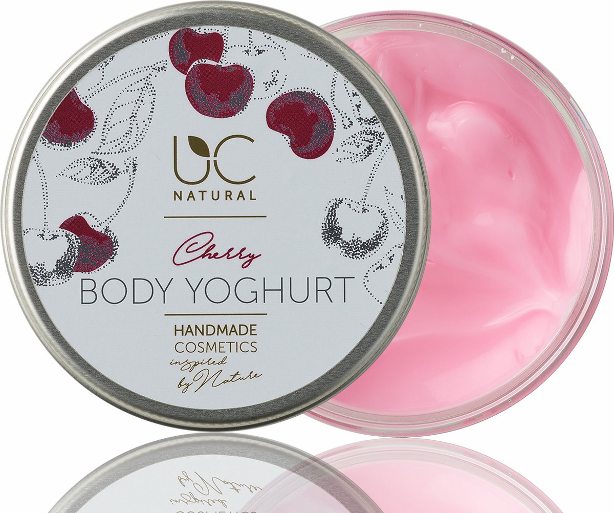 UC Natural - Cherry - Body Yoghurt (Twee stuks van 90g)