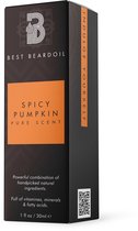 Baardolie Spicy Pumpkin 30ml - Baardverzorging - Geparfumeerd - met Doseerpomp - Voor Gevoelige Huid/Baard - Best Beardcare Baard Rituals