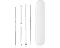 Professionele 4 Delige Mee-eters & Acne Verwijderen Set - Blackhead Killer - Remover Comedonenlepel…