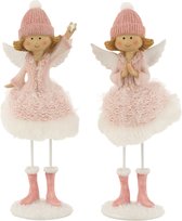 Engel - Engel | polyester | roze | 13.5x6x (h)21 cm
