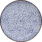Tokyo Design Studio – Kiku – Blauw/Wit Bord – 15.5 x 2.5cm