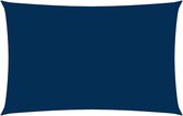 vidaXL Zonnescherm rechthoekig 5x8 m oxford stof blauw