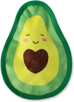 Petshop by Fringe Studio 729008 Avocado Love - Speelgoed voor dieren - honden speelgoed – honden knuffel – honden speeltje – honden speelgoed knuffel - hondenspeelgoed piep - hondenspeelgoed 