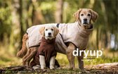 Dryup- Honden badjas-Hondenjas-Paars-S -ruglengte tot 55 cm
