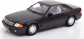 Mercedes-Benz 500SL 1993 (Zwart) (30 cm) (Limited Edition 1 of 1250 pcs.) 1/18 KK Scale {Modelauto Schaalmodel Miniatuurauto}