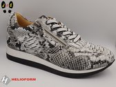 Helioform dames sneaker, zwart/wit H312 , maat 37.5