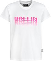 Ballin Amsterdam -  Jongens Slim Fit   T-shirt  - Roze - Maat 116