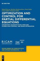 Optimization and Control for Partial Differential Equations