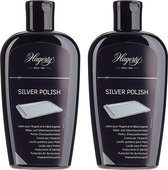 Hagerty silver polish - 2 pièces de 250 ml - Forfait remise pour le polish Nettoyant argent