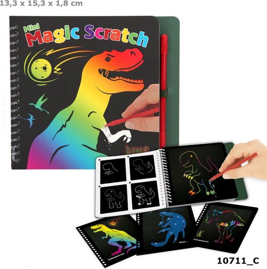 Dino World Mini Magic-Scratch Book | Jeux | bol.com