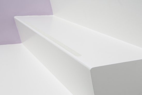 SecuCare Antislip sticker - langwerpig 19 x 60 mm  wit  binnen & buiten (trap  15 treden) - 8040.150.02 - SecuCare