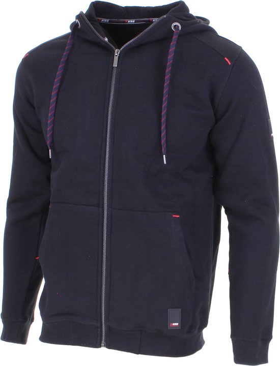 Zip Workwear® BRAM Pull à capuche entièrement zippé NoirM