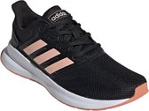 adidas Performance Runfalcon K Hardloopschoenen Kinderen Zwart 34