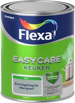 Flexa Easycare Muurverf - Keuken - Mat - Mengkleur - Eucalyptusgrijs - 1 liter