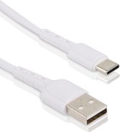Phreeze USB naar USB C Kabel - 1 Meter - Universele Type-C Snellaadkabel en Datakabel - 2.4A - Quick Charge - Versterkt PVC