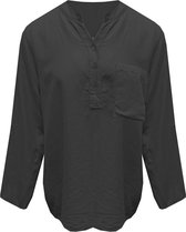 Dames blouse-Zwart