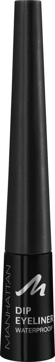 MANHATTAN Cosmetics Dip Eyeliner waterproof Black 1010N, 2,5 ml
