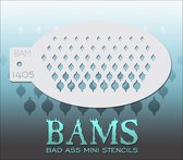 Bad Ass Mini Stencil 1405