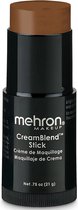 Mehron CreamBlend Stick Schmink - Licht Ebony bruin