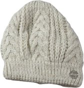 Muts winter deels dubbel gebreid - 50% wol