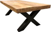 Salontafel Mango Nora - Rechthoek - X-poot - 120 cm