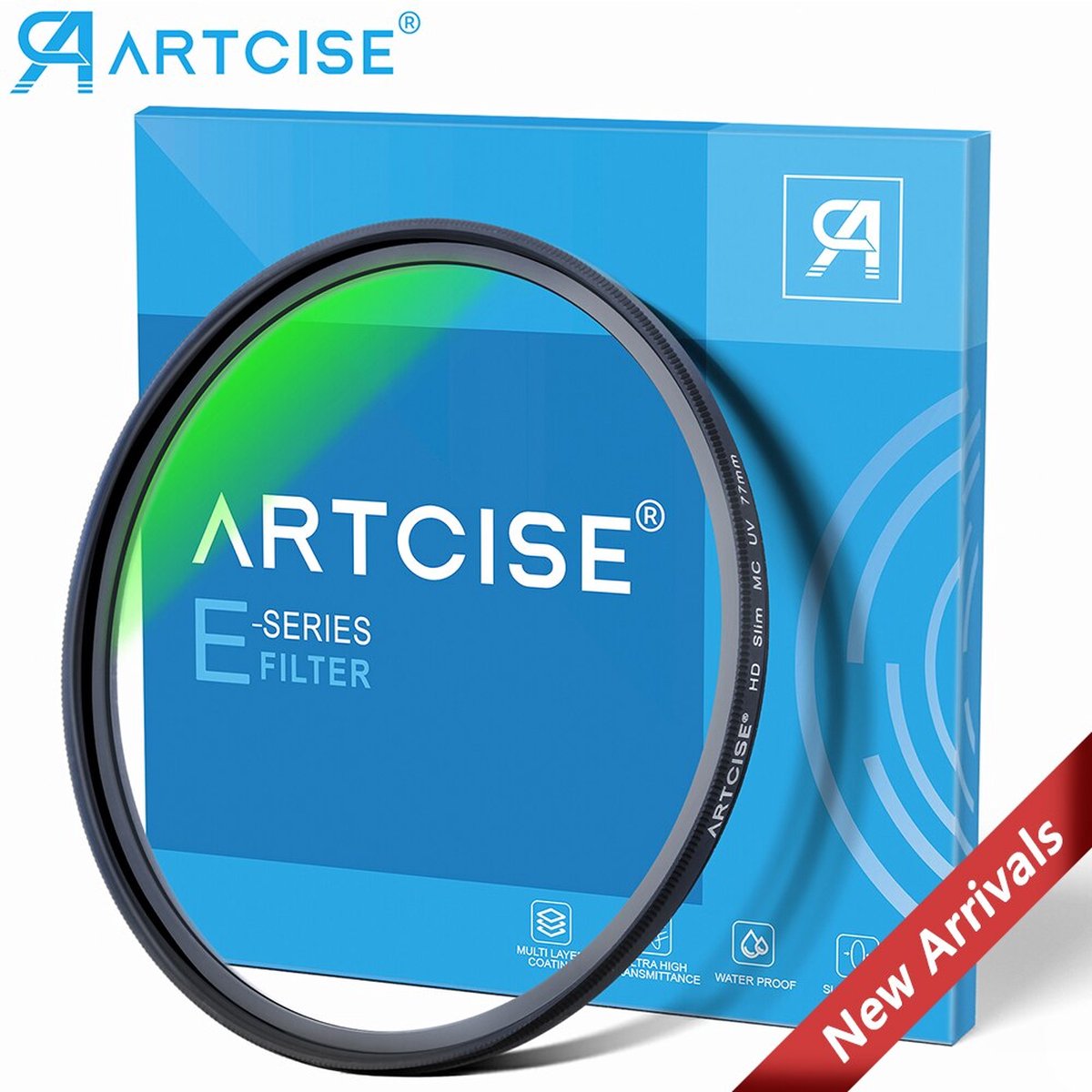 Artcise 58mm UV filter HD slim MC E-series