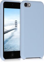 kwmobile hoes geschikt voor Apple iPod Touch 6G / 7G (6de en 7de generatie) - Beschermhoes voor mediaspeler - Backcover in mat lichtblauw
