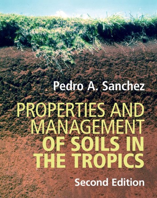 Properties and Management of Soils in the Tropics (ebook), Pedro A