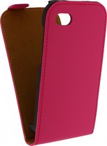 Blackberry Q5 Hoesje - Mobilize - Ultra Slim Serie - Kunstlederen Flipcase - Roze - Hoesje Geschikt Voor Blackberry Q5