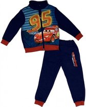 Cars trainingspak - blauw - Disney Lightning McQueen joggingpak - maat 110