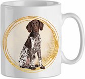 Mok Duitse korthaar Pointer/ German Shorthair Pointer 1.3 | Hond| Cadeau| Cadeau | Beker 31 CL