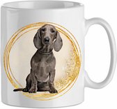 Mok Dachshund 1.4 | Hond| Cadeau| Cadeau | Beker 31 CL