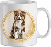 Mok Australian shepherd 1.1 | Hond| Cadeau| Cadeau | Beker 31 CL