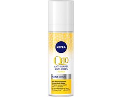 Foto: Nivea q10 power anti rimpel pearls serum gezicht alle huidtypen hydraterend en verstevigend gezichtsserum met q10 en creatine 30 ml