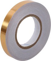 Washi Tape Goud - 50 Meter - 5mm Breed - Zelfklevend - Markeringstape - Muurtape - Plakband - Tapes - Vloertape