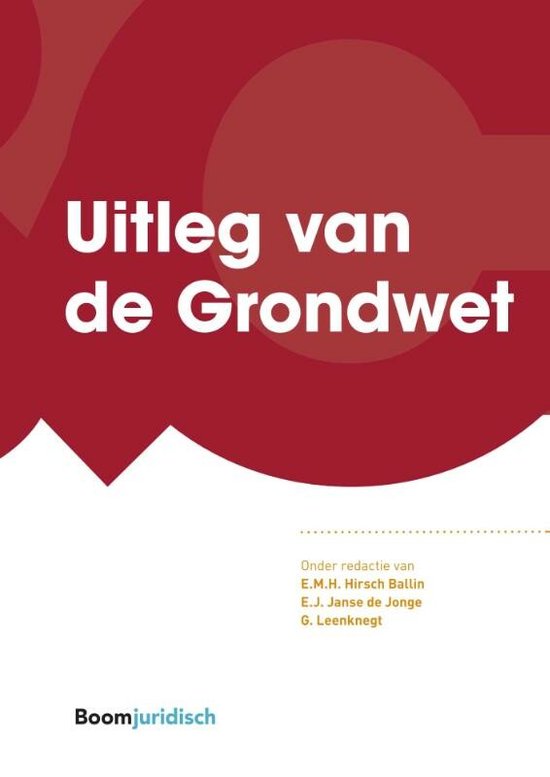 Commentaar & Context Uitleg van de Grondwet 9789462909496 Boeken