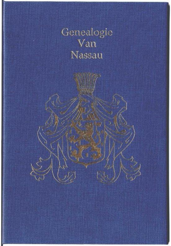 Cover van het boek 'Genealogie van Nassau' van  Nvt