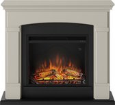 Nancy's Kennewick Sfeerhaard - Elektrische Haard - Hout - Eiken - 24,5 x 107 x 95 cm (B x H x D)