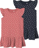 name it NMFVIDA 2P CAPSL DRESS D Meisjes Jurk - Maat 104