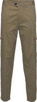 SELECTED HOMME WHITE SLHSLIMTAPERED-BUXTON PANTS W  Broek - Maat W32 x L32