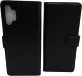Samsung Galaxy A32 4G Zwart Portemonnee Wallet Case – TPU hoesje met pasjes Flip Cover - Boek beschermend